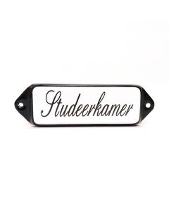 Studeerkamer "oor" Schuinschrift