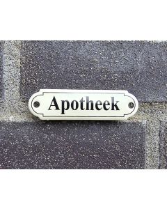 Deurbordje Apotheek