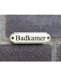 Deurbordje Badkamer