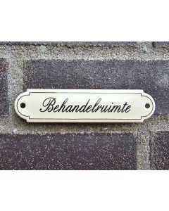 Naambordje Behandelruimte