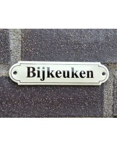 Naamplaatje Bijkeuken