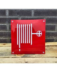 Veiligheids bord Brandslang afbeelding