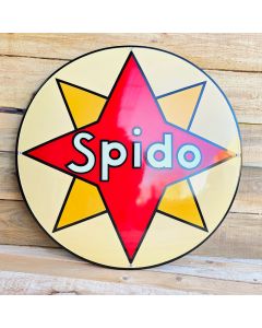 emaille Spido oil garage bord