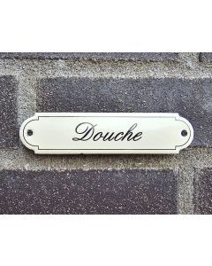 Naambordje Douche