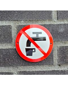 Drinkwater verbodsbord