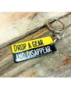 Drop a gear sleutelhanger