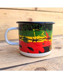 Emaille mok model reggae
