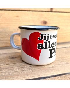 Emaille Liefste Papa mok
