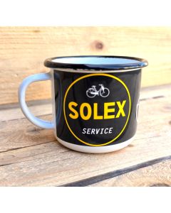 Emaille SOLEX mok