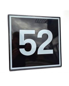 Emaille Huisnummer Bloomingdale