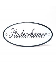 Naambord Studeerkamer