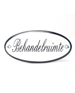 Naambord Behandelruimte