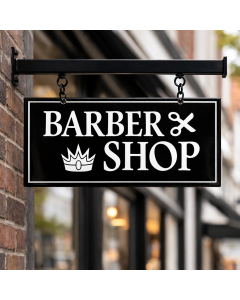 Emaille Uithangbord Modern frame