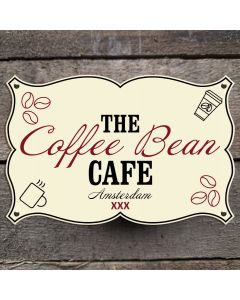 Bedrijfsbord nostalgische vorm