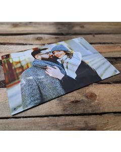 Emaille fotobord voor buitengebruik