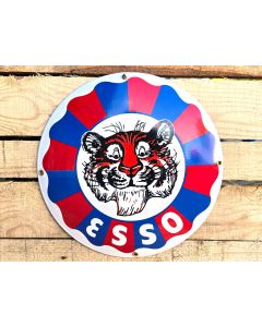 Esso Tiger vintage - Emaille bord