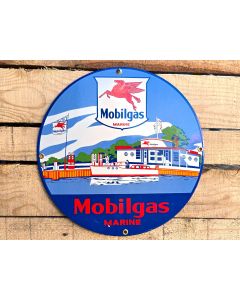 Mobilgas Marine - Emaille Bord