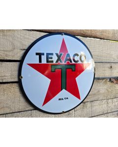Texaco vintage emaille bord