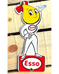 emaille bord esso dame 