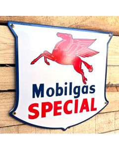 Enamel pegasus mobilgas special emaille bord