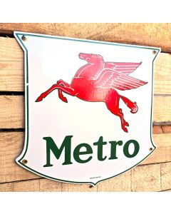 Enamel Pegasus Metro emaille bord