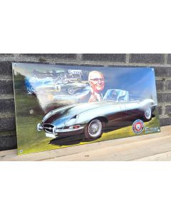 Jaguar Cars Coventry E-type emaille bord