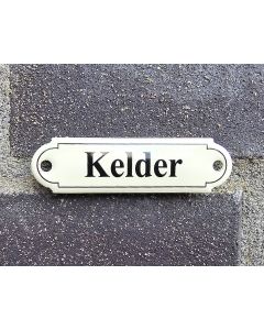 Deurbordje Kelder