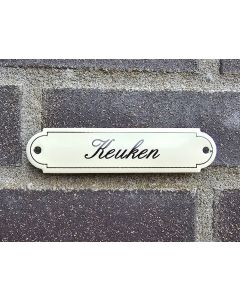 Naambordje Keuken