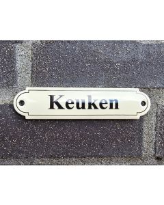 Naamplaatje Keuken