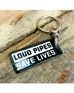 Loud pipes sleutelhanger