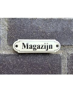 Deurbordje Magazijn
