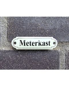 Deurbordje Meterkast