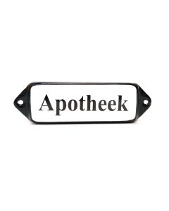 Naamplaatje Apotheek "oor"