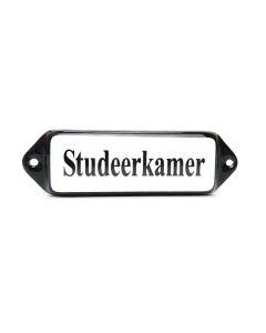 Naamplaatje Studeerkamer "oor"
