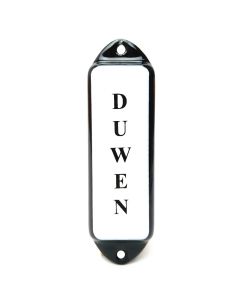 Naamplaatje Duwen "oor"