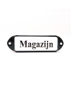 Naamplaat Magazijn "oor"