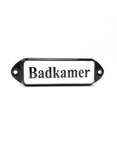 Naamplaatje Badkamer "oor"