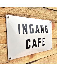 Horeca bord Ingang Cafe