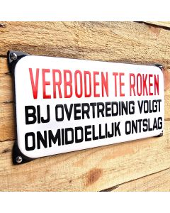 Verboden te roken OOR