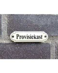 Deurbordje Provisiekast