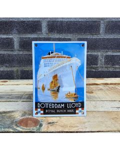 Rotterdam Lloyd nostalgisch emaille