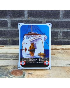 Rotterdam Lloyd nostalgisch emaille