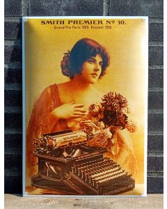 Emaille wandreclame Smith Premier