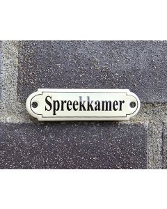 Deurbordje Spreekkamer