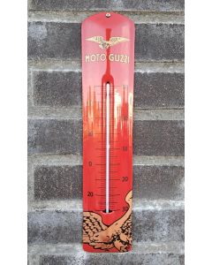 Emaille thermometer Moto Guzzi