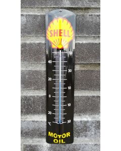 Emaille thermometer Shell motor oil