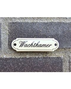 Deurbordje Wachtkamer