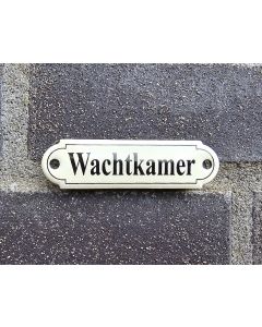 Deurbordje Wachtkamer