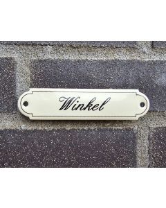 Naambordje Winkel