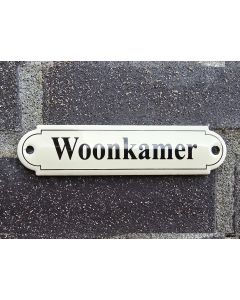 Naamplaatje Woonkamer
